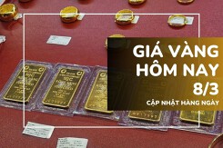 Giá vàng hôm nay 8/3: Đảo chiều tăng, vàng nhẫn lấy lại kỷ lục 93,2 triệu đồng/lượng