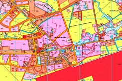 Bản đồ quy hoạch sử dụng đất thị trấn Gia Bình, huyện Gia Bình, tỉnh Bắc Ninh