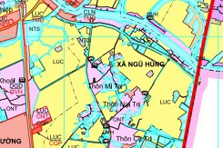Bản đồ quy hoạch sử dụng đất xã Ngũ Hùng, huyện Thanh Miện, tỉnh Hải Dương đến năm 2030