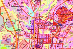 Bản đồ quy hoạch sử dụng đất phường Hoài Thanh Tây, thị xã Hoài Nhơn, tỉnh Bình Định đến năm 2030