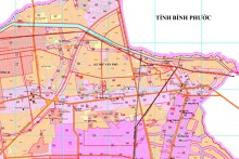 Bản đồ quy hoạch sử dụng đất xã Trừ Văn Thố, Bàu Bàng, Bình Dương