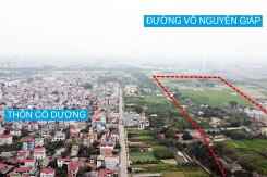Hơn 32 ha đất sẽ đấu giá ven Vành đai 3 sắp mở ở Đông Anh