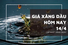 Giá xăng dầu hôm nay 14/4 giảm do chiến tranh thương mại Mỹ - Trung ảnh hưởng tăng trưởng toàn cầu
