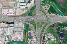 Cận cảnh nút giao Mỹ Thủy chuẩn bị xây thêm cầu vượt