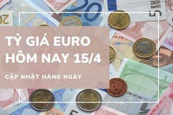 Tỷ giá euro hôm nay 15/4: Ngân hàng đồng loạt giảm, chợ đen bật tăng