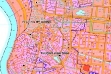 Bản đồ quy hoạch sử dụng đất phường Kinh Dinh, TP Phan Rang - Tháp Chàm, tỉnh Ninh Thuận đến năm 2030