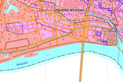 Bản đồ quy hoạch giao thông phường Mỹ Đông, TP Phan Rang - Tháp Chàm, tỉnh Ninh Thuận đến năm 2030