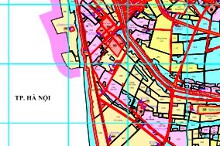 Bản đồ quy hoạch sử dụng đất xã An Nhân, huyện Vĩnh Tường, tỉnh Vĩnh Phúc
