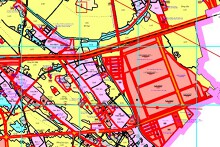 Bản đồ quy hoạch sử dụng đất xã Chấn Hưng, huyện Vĩnh Tường, tỉnh Vĩnh Phúc