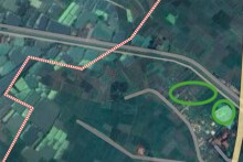 Đất có quy hoạch ở xã Chấn Hưng, huyện Vĩnh Tường, tỉnh Vĩnh Phúc