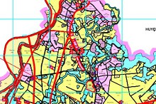 Bản đồ quy hoạch sử dụng đất xã Kim Xá, huyện Vĩnh Tường, tỉnh Vĩnh Phúc