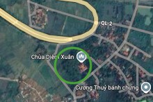 Đất có quy hoạch ở xã Sao Đại Việt, huyện Vĩnh Tường, tỉnh Vĩnh Phúc