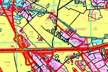 Bản đồ quy hoạch sử dụng đất xã Nghĩa Hưng, huyện Vĩnh Tường, tỉnh Vĩnh Phúc