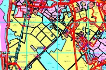 Bản đồ quy hoạch sử dụng đất xã Sao Đại Việt, huyện Vĩnh Tường, tỉnh Vĩnh Phúc