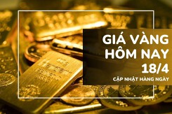 Giá vàng hôm nay 18/4: Vàng SJC tăng vọt thêm 2 triệu đồng/lượng, chạm mốc 120 triệu