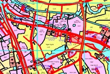 Bản đồ quy hoạch sử dụng đất xã Tân Phú, huyện Vĩnh Tường, tỉnh Vĩnh Phúc