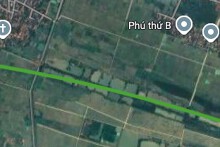 Đường sẽ mở ở xã Thượng Trưng, huyện Vĩnh Tường, tỉnh Vĩnh Phúc