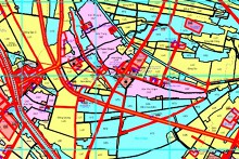 Bản đồ quy hoạch sử dụng đất xã Tuân Chính, huyện Vĩnh Tường, tỉnh Vĩnh Phúc