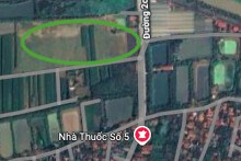 Đất có quy hoạch ở xã Vĩnh Thịnh, huyện Vĩnh Tường, tỉnh Vĩnh Phúc