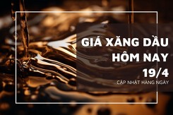 Giá xăng dầu hôm nay 19/4 giảm nhẹ trước tác động từ cuộc chiến thương mại