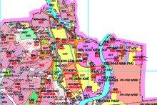Bản đồ quy hoạch sử dụng đất thị trấn Kiện Khê, huyện Thanh Liêm, tỉnh Hà Nam