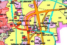 Bản đồ quy hoạch sử dụng đất xã Liêm Sơn, huyện Thanh Liêm, tỉnh Hà Nam