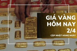 Giá vàng hôm nay 2/4: Vàng SJC, vàng nhẫn bất ngờ giảm mạnh sau chuỗi ngày tăng kỷ lục