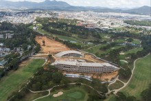 Hiện trạng dự án Sân golf Đồi Cù cạnh hồ Xuân Hương của Hoàng Gia ĐL