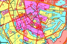 Bản đồ quy hoạch sử dụng đất thị trấn Tam Hồng, huyện Yên Lạc, tỉnh Vĩnh Phúc
