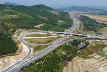 Hình dáng cao tốc Vân Phong - Nha Trang đưa vào khai thác