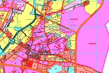 Bản đồ quy hoạch giao thông thị trấn Yên Lạc, huyện Yên Lạc, tỉnh Vĩnh Phúc