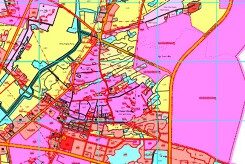 Bản đồ quy hoạch giao thông thị trấn Yên Lạc, huyện Yên Lạc, tỉnh Vĩnh Phúc