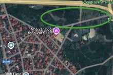 Đất có quy hoạch ở xã Đồng Cương, huyện Yên Lạc, tỉnh Vĩnh Phúc