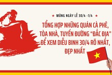 Tổng hợp những  quán cà phê, tòa nhà, tuyến đường “đắc địa” để xem diễu binh 30/4 rõ nhất, đẹp nhất