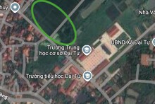 Đất có quy hoạch ở xã Đại Tự, huyện Yên Lạc, tỉnh Vĩnh Phúc