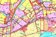 Bản đồ quy hoạch sử dụng đất xã Hồng Châu, huyện Yên Lạc, tỉnh Vĩnh Phúc