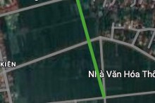 Đường sẽ mở ở xã Trung Kiên, huyện Yên Lạc, tỉnh Vĩnh Phúc