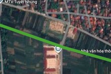 Đường sẽ mở ở xã Trung Hà, huyện Yên Lạc, tỉnh Vĩnh Phúc
