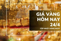 Giá vàng hôm nay 24/4: Thế giới giảm hơn 3%, trong nước rời đỉnh lịch sử
