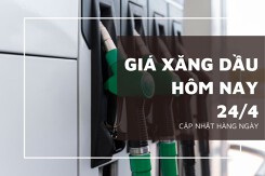 Giá xăng dầu hôm nay 24/4 nhích nhẹ sau khi giảm 2% do khả năng tăng sản lượng OPEC+