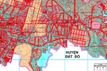 Bản đồ quy hoạch giao thông huyện Châu Đức, tỉnh Bà Rịa - Vũng Tàu