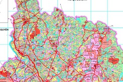 Bản đồ quy hoạch sử dụng đất huyện Phú Bình, tỉnh Thái Nguyên