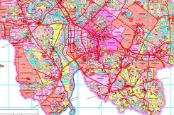 Bản đồ quy hoạch giao thông huyện Phú Bình, tỉnh Thái Nguyên