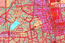 Bản đồ quy hoạch giao thông thị trấn Kim Long, huyện Châu Đức, tỉnh Bà Rịa - Vũng Tàu