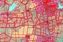Bản đồ quy hoạch giao thông thị xã Bàu Chinh, huyện Châu Đức, tỉnh Bà Rịa - Vũng Tàu