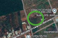 Đất có quy hoạch ở thị trấn Kim Long, huyện Châu Đức, tỉnh Bà Rịa - Vũng Tàu
