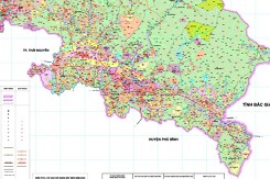 Bản đồ quy hoạch giao thông huyện Đồng Hỷ, tỉnh Thái Nguyên
