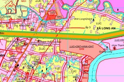 Đường sẽ mở ở xã Long An, huyện Cần Giuộc, tỉnh Long An