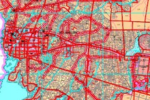 Bản đồ quy hoạch giao thông xã Láng Lớn, huyện Châu Đức, tỉnh Bà Rịa - Vũng Tàu