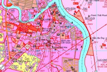 Bản đồ quy hoạch sử dụng đất thị trấn Cần Giuộc, huyện Cần Giuộc, tỉnh Long An thời kỳ 2021 - 2030